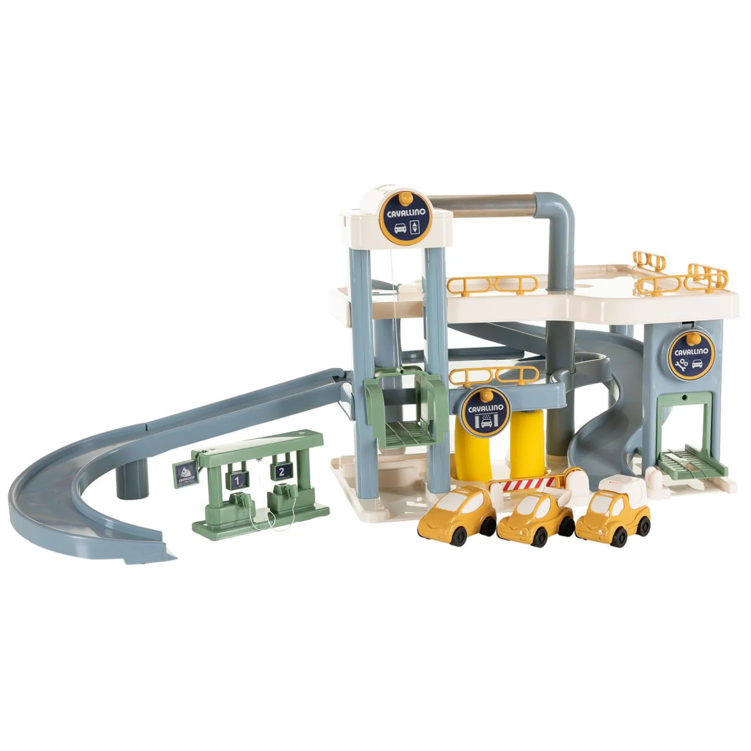 Luxe Garage met Auto's Pastelkleuren>Cavallino Online