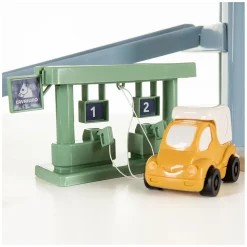 Luxe Garage met Auto's Pastelkleuren><noscript><img width=