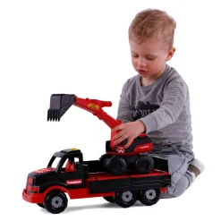 Cavallino Mammoet Torpedo Vrachtwagen met Graafmachine, 44,5cm Sale