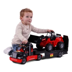 Mammoet Torpedo Vrachtwagen met Bulldozer, Schaal 1:16-Cavallino Online