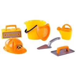 Metsel Emmerset met Gereedschap en Helm, 6dlg.>Cavallino Discount