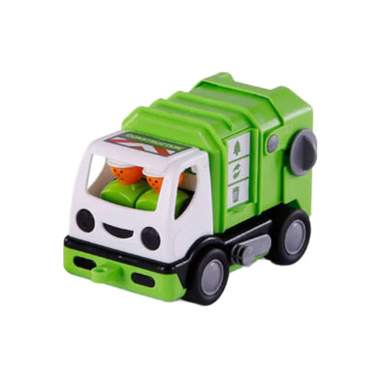 Cavallino Mijn Eerste Vuilniswagen Groen, 19cm New