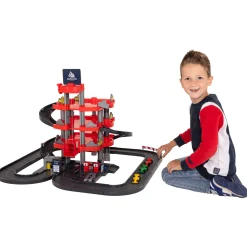 Racing Parkeergarage met 4 Verdiepingen en Auto's Speelset-Cavallino Best