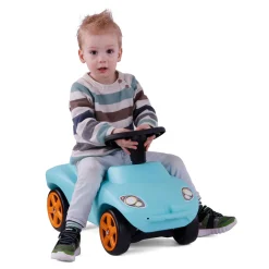 Cavallino Safari Racer Loopauto Blauw met Geluid Best