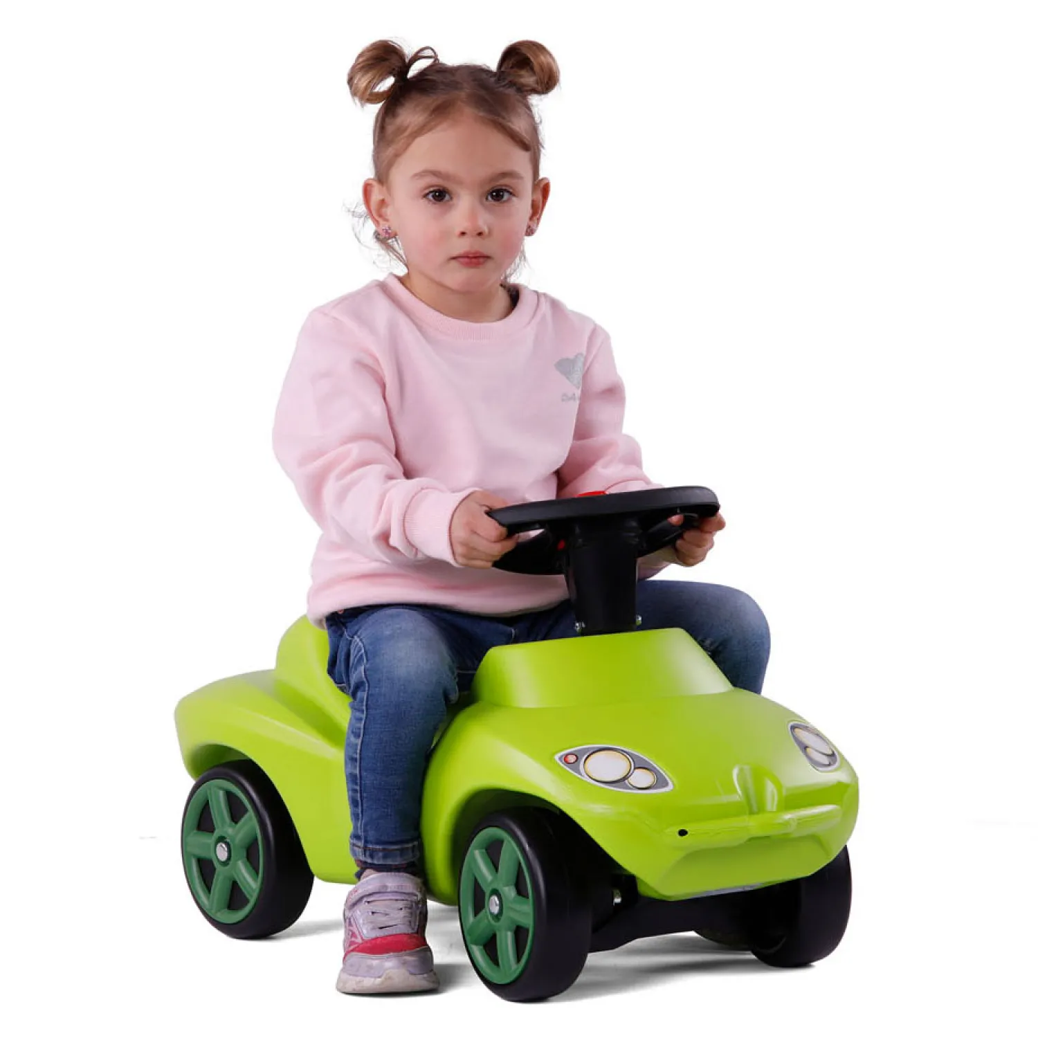 Safari Racer Loopauto Groen met Geluid-Cavallino New