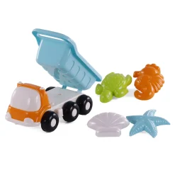 Strand Kiepwagen met 4 Zandvormen Blauw-Cavallino Sale