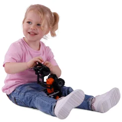 Tractor met Lader Geel, Schaal 1:32><noscript><img width=