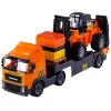 Vrachtwagen met Trailer en Vorkheftruck, Schaal 1:16-Cavallino Outlet
