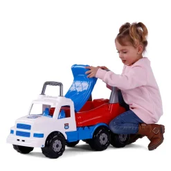 XXL Torpedo Vrachtwagen Loopauto, 69cm><noscript><img width=