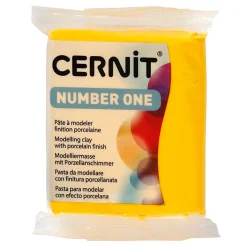 Cernit Boetseerklei Geel, 56 gram-Creativ Company Online