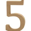Creativ Company Cijfer 5 MDF 8cm, 1st. Hot