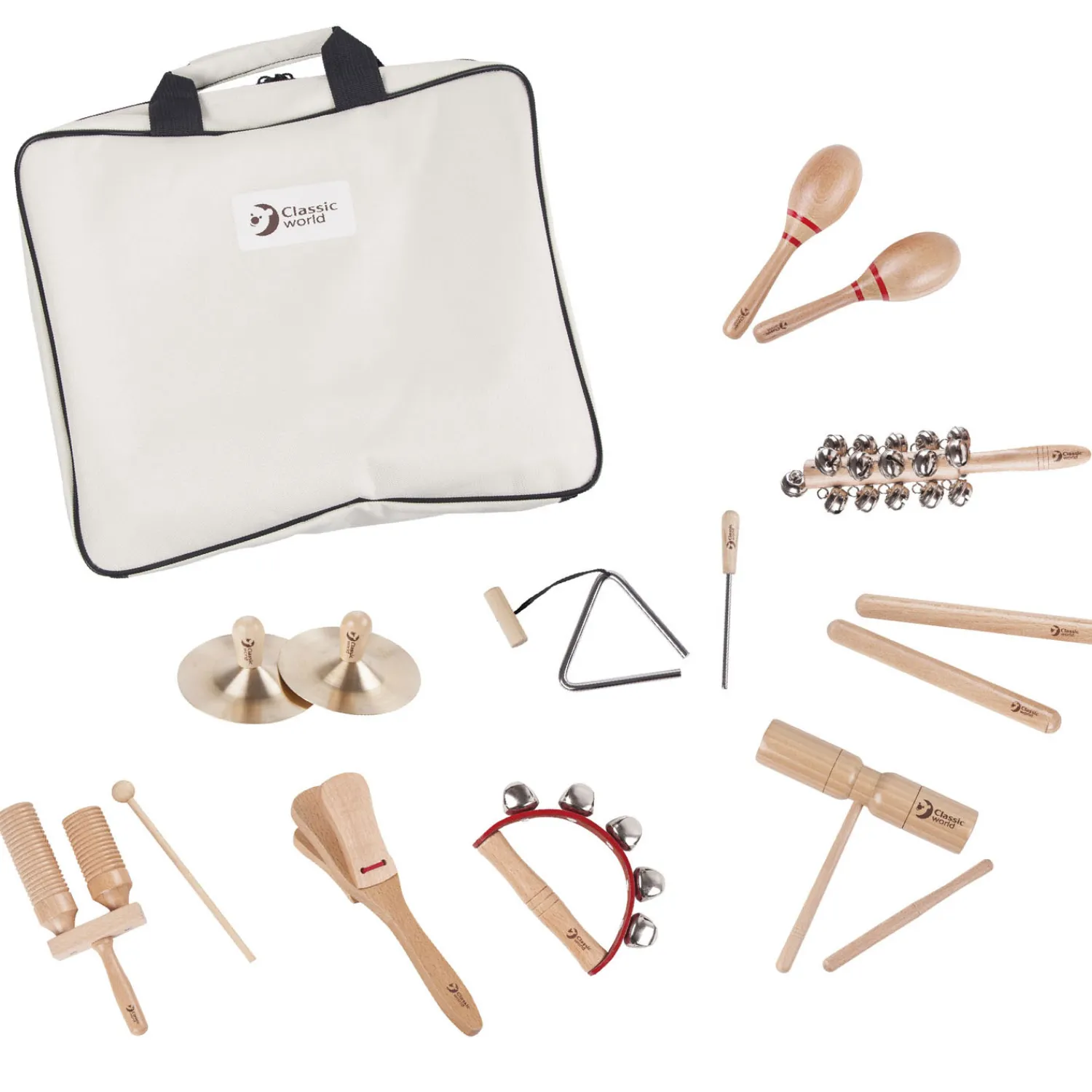 9 Muziekinstrumenten met Opbergtas>Classic World Online