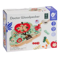 Classic World Doctor Woordpecker Houten Vangspel, 13dlg, Discount