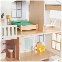 Happy Villa Houten Poppenhuis, 28dlg.><noscript><img width=