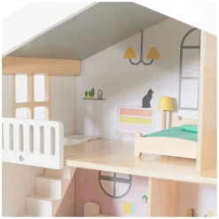 Happy Villa Houten Poppenhuis, 28dlg.><noscript><img width=