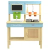 Houten Buiten Speelkeuken met Accesoires, 7dlg.>Classic World Sale