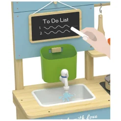 Houten Buiten Speelkeuken met Accesoires, 7dlg.><noscript><img width=