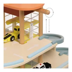 Classic World Houten Duurzame Garage met Accessoires, 19dlg. Discount