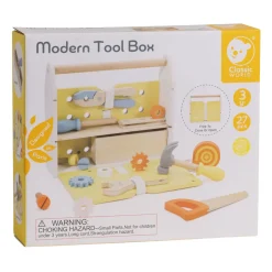 Houten Gereedschapskist Modern, 27dlg.-Classic World Best