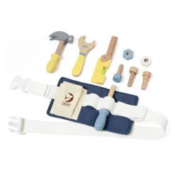 Houten Gereedschapsriem, 10dlg.-Classic World Hot