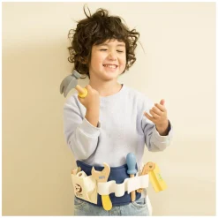 Houten Gereedschapsriem, 10dlg.-Classic World Hot