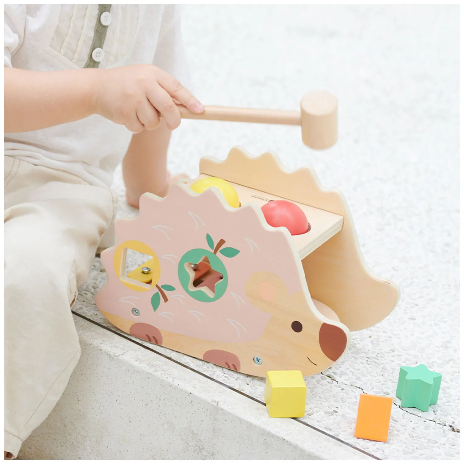 Houten Hamerbank Egel, 9dlg.>Classic World Discount