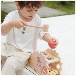 Houten Hamerbank Egel, 9dlg.><noscript><img width=