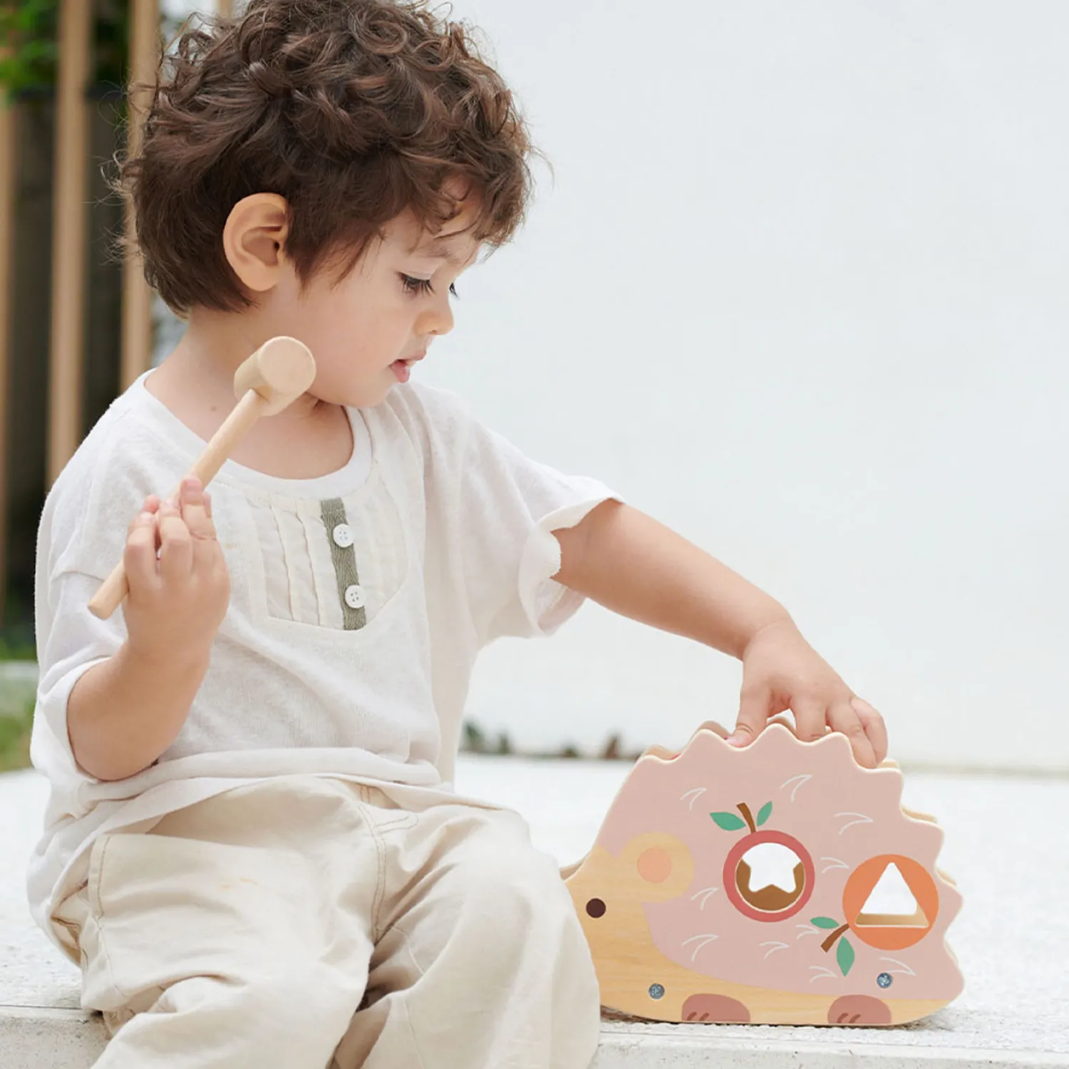 Houten Hamerbank Egel, 9dlg.>Classic World Discount