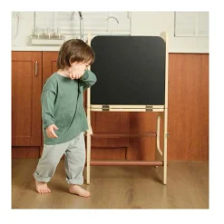 Houten 2in1 Leertoren en Tafel Verstelbaar, 90cm><noscript><img width=