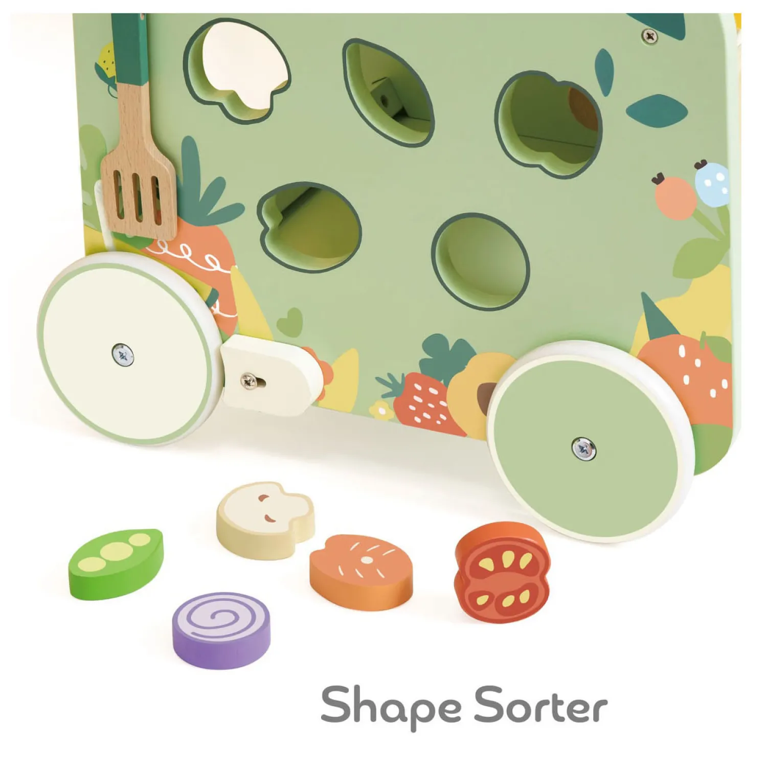 Houten Loopwagen Keuken, 15dlg.-Classic World Best