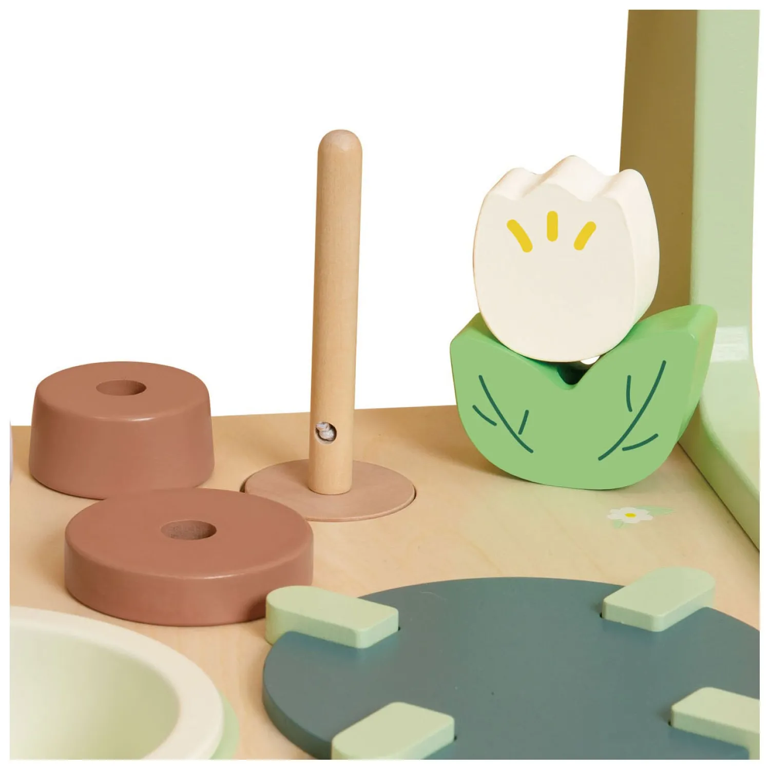 Houten Loopwagen Keuken, 15dlg.-Classic World Best