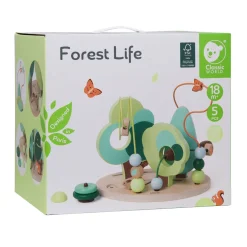 Classic World Houten Motoriekspiraal Bos, 5dlg. Discount