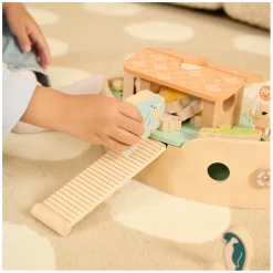 Classic World Houten Noah's Ark Boot Bouwset met Dieren, 16dlg. Sale