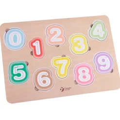 Houten Puzzel Cijfers-Classic World Best