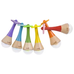 Classic World Houten Regenboog Maracas Clearance