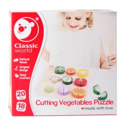 Houten Snijgroente, 20dlg.>Classic World Best