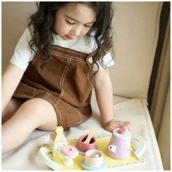 Houten Theeset Grace met Dienblad, 14dlg.-Classic World Sale