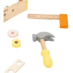 Houten Timmermanset met Gereedschapskist, 18dlg.-Classic World New