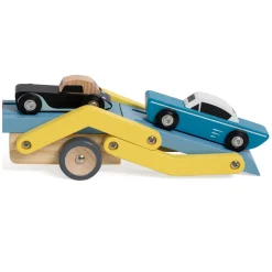 Houten Transporter met 3 Auto's-Classic World Clearance