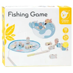 Classic World Houten Visspel Zeehond, 24dlg. New