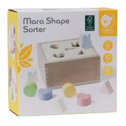 Houten Vormenstoof Mara 10dlg.-Classic World Clearance