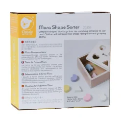 Houten Vormenstoof Mara 10dlg.-Classic World Clearance