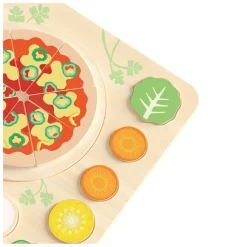 Houten Vormenpuzzel Pizza, 22st.><noscript><img width=