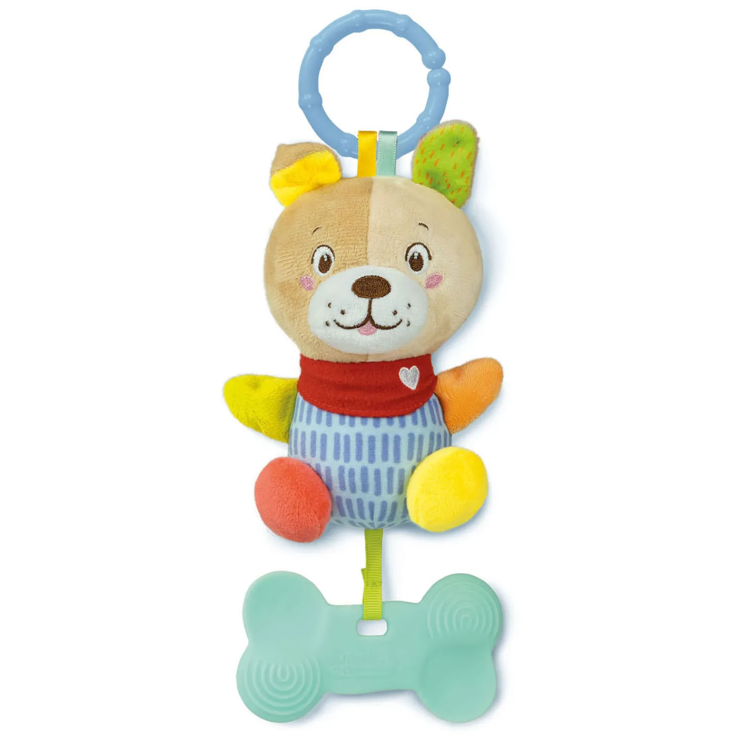 Baby - Pluchen Rammelaar Hond-Clementoni Online