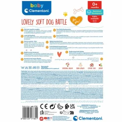 Baby - Pluchen Rammelaar Hond-Clementoni Online