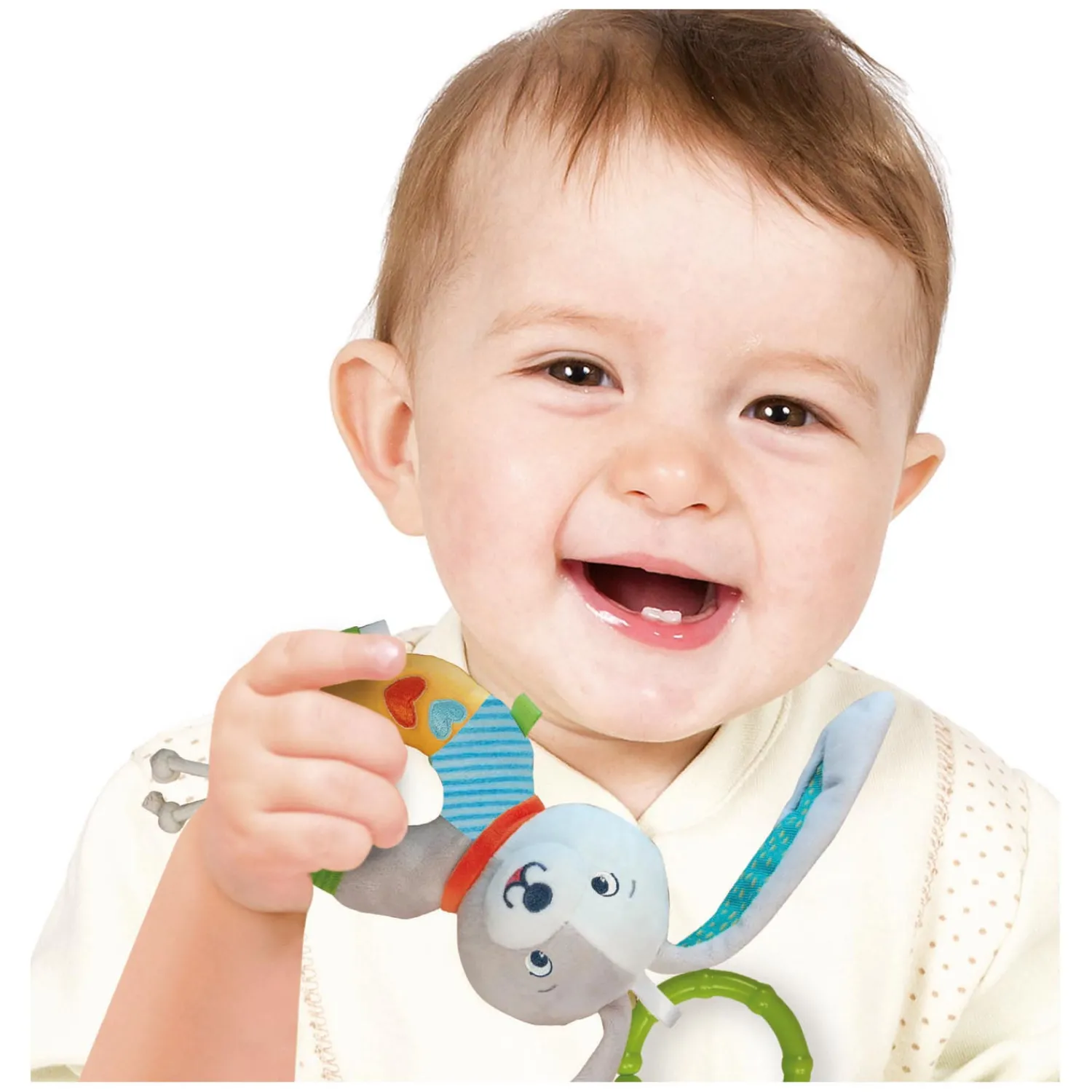 Baby - Pluchen Rammelaar Konijn>Clementoni Discount