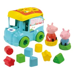 Baby - Vormenstoof Peppa Pig Bus, 8dlg.-Clementoni Online