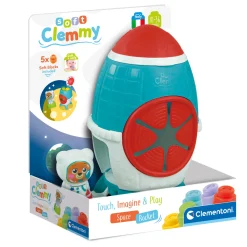 Baby Clemmy - Sensory Raket met Blokken>Clementoni New