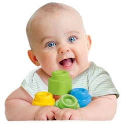 Baby Soft Clemmy Blokken met Opbergtas - 20dlg.><noscript><img width=