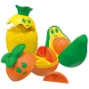 Baby Stapel Fruit, 12dlg.>Clementoni Outlet